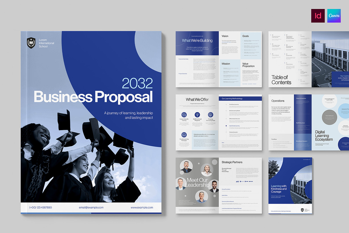 Proposal Template, a Brochure Template by BrandPacks (Photo 1 of 6)