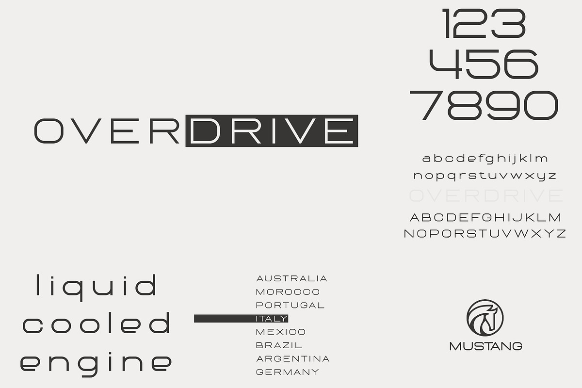 Robotics Font Bundle - 55 Fonts!, a Sans Serif Font by HipFonts (Photo 3 of 15)