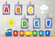 Kids Alphabet and Numbers, an Object Graphic by LartGraphics (Thumbnail 4 of 18)