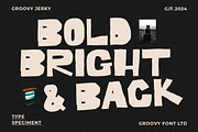 Groovy Jerky Organic Handdrawn Font, a Handwritten Font by GroovyFontCo (Thumbnail 4 of 8)