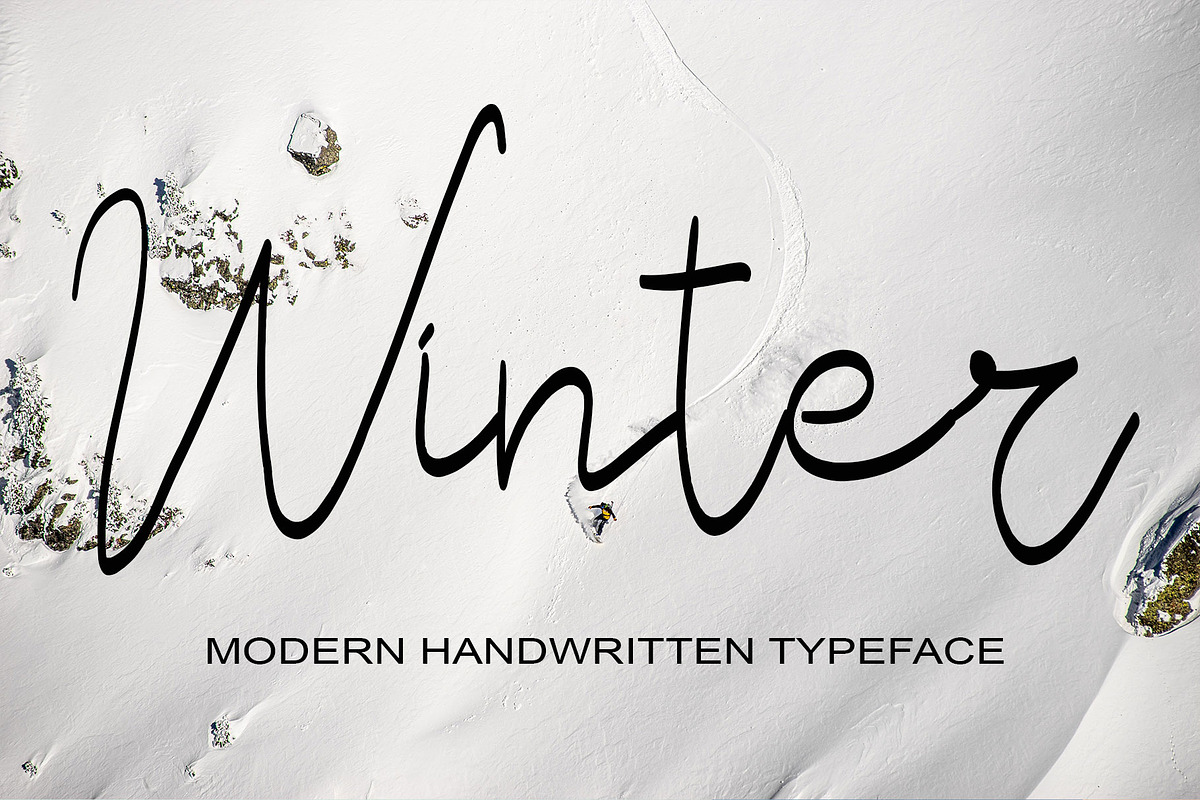 Bigges, a Script Font by Canden Meutuah (Photo 3 of 5)