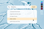 Search Suggest Box Template, a Social Media Template by BrandPacks (Thumbnail 1 of 7)