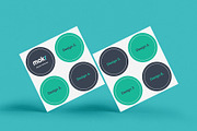 Sticker Mockup, a Merchandise Mockup by Mokr (Thumbnail 3 of 12)