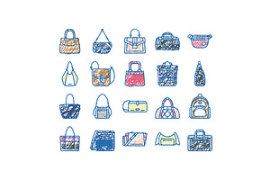 bag handbag woman purse fashion, an Object Illustration by pikepicture