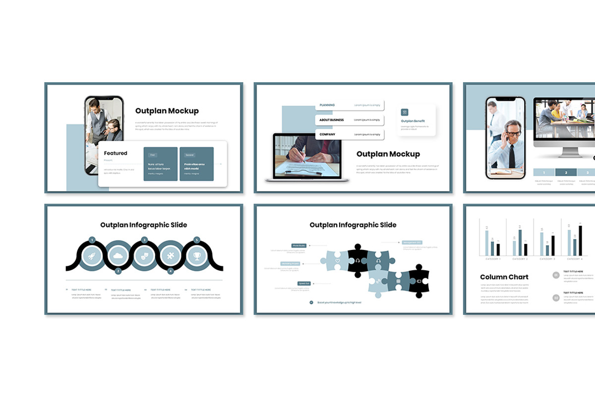 Outplan Presentation Template, a Presentation Template by Analogous Temp (Photo 4 of 5)