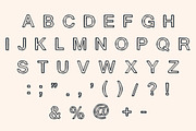 Hello Glitch Font, a Font by Fourteen Letter (Thumbnail 5 of 7)