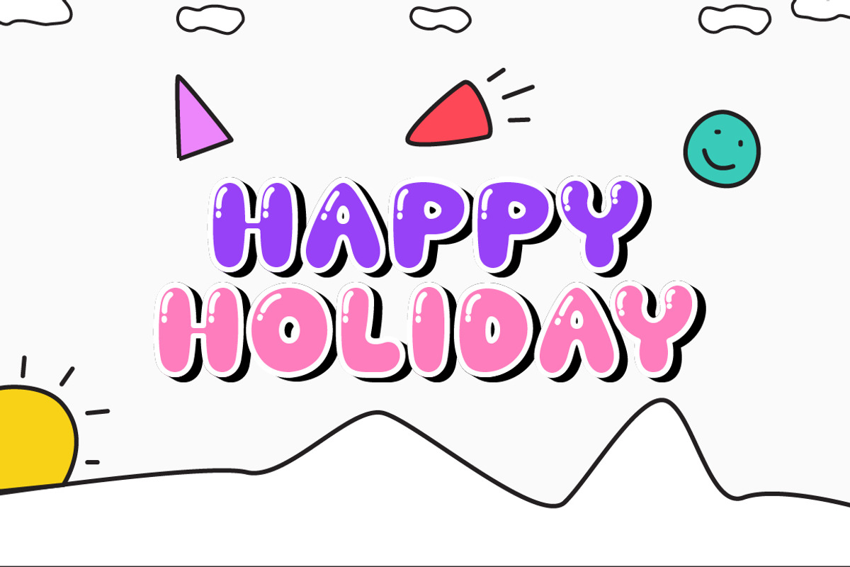 Baby Gemoy - Playful Bubble Font, a Handwritten Font by Typebae (Photo 5 of 8)