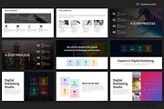 4 Bullet Points PowerPoint Templates, a Presentation Template by Warna Works (Thumbnail 5 of 24)
