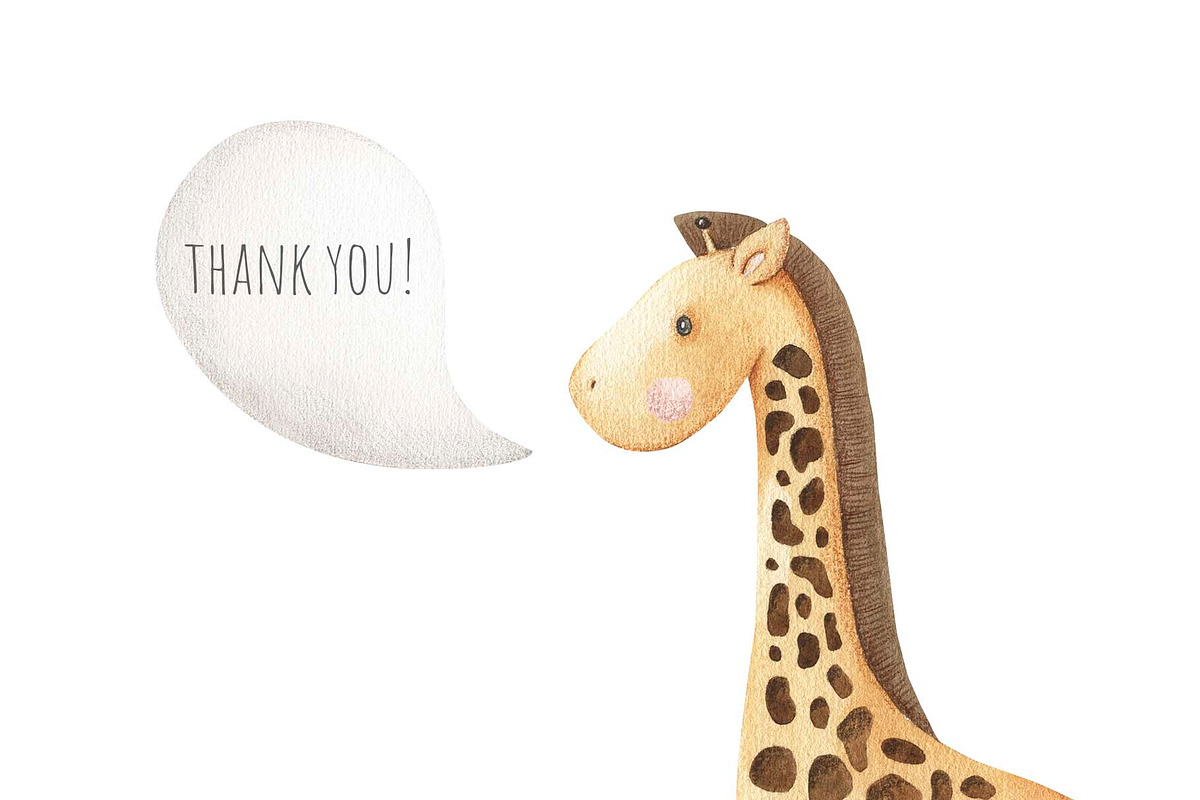 Name Creator - Safari animals, an Animal Illustration by Alesya Pytskaya (Photo 8 of 8)