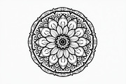 Elegant Hand-Drawn Mandala Designs, an Object Graphic by BIPLOB EXPERT (Thumbnail 6 of 13)