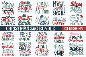 Christmas SVG Bundle, a Graphic by akazaddesign