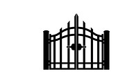 Ornate Iron Gate SVG Bundle, an Illustration by Designs_River (Thumbnail 30 of 31)