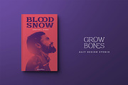 Grow Bones Family Stencil Font, a Serif Font by alit design (Thumbnail 4 of 16)