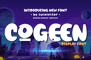 Cogeen, a Sans Serif Font by twinstd (Thumbnail 1 of 13)