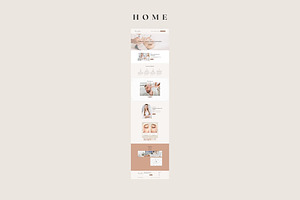 Beauty Website Template -Squarespace