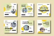 Corporate Business Social Media Post, a Social Media Template by MightyDesign (Thumbnail 1 of 8)
