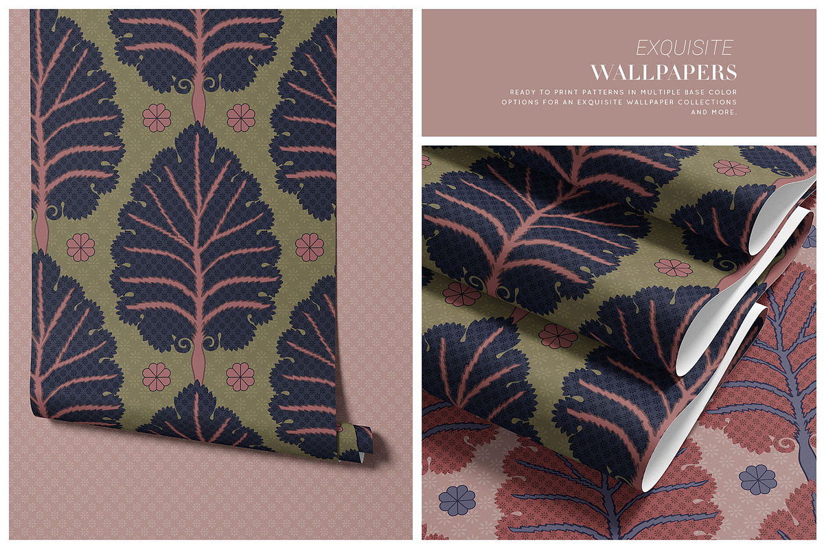 Regio., Exquisite & Luxury Prints, a Pattern Graphic by Pink Linen (Photo 9 of 12)