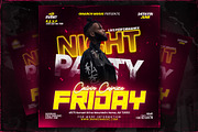 Night Club Party Template, a Poster Template by Onarch Graphic (Thumbnail 1 of 3)