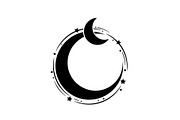 Crescent Moon Round Frame Bundle, an Illustration by Creativeshirt (Thumbnail 10 of 31)