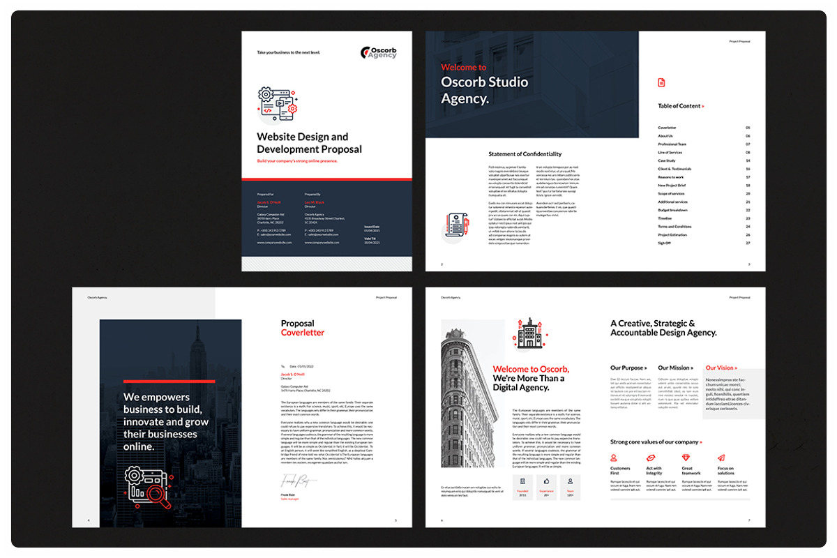 Web Design Proposal, a Brochure Template by StudioGraficso (Photo 8 of 11)