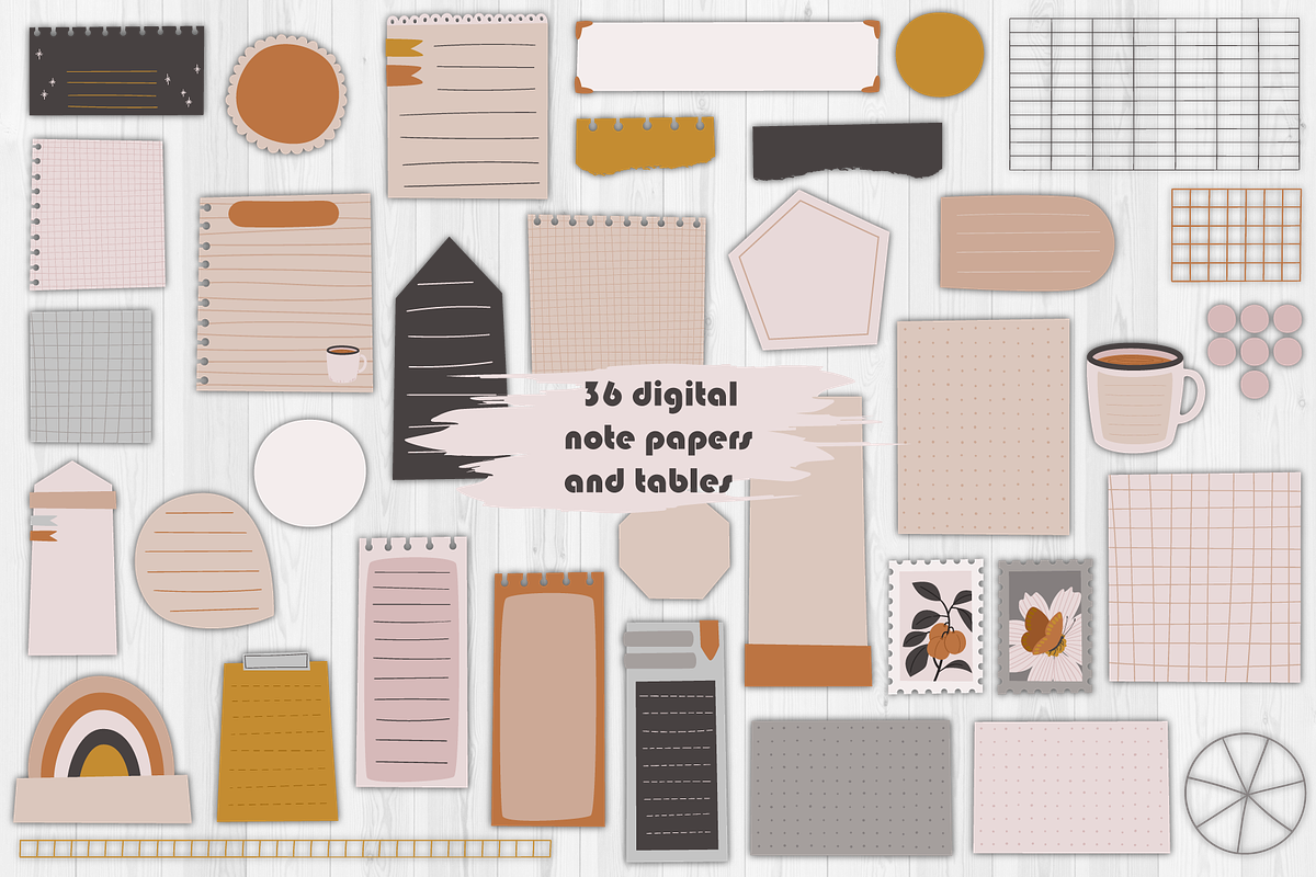 Digital bullet journaling, an Object Graphic by Digitaliya (Photo 6 of 10)