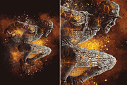 Lava Flames Glow Photoshop Action, an Action Add-On by iHemalaya (Thumbnail 6 of 8)