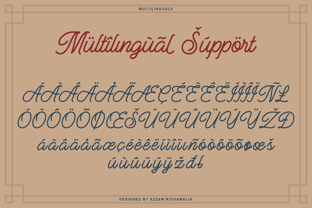 Manteman - Monoline Script Font, a Script Font by Zarma Type (Photo 6 of 11)