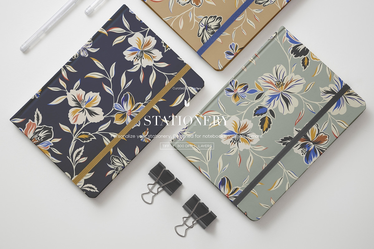 Florvé Expressive Floral Patterns, a Pattern Graphic by LEAFure (Photo 9 of 10)