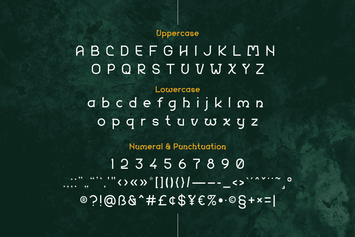Remhu, a Sans Serif Font by twinstd (Photo 14 of 15)