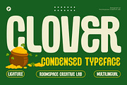 Clover Condensed  - Elegant Modern, a Sans Serif Font by roomspace creative lab (Thumbnail 1 of 12)