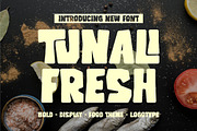 Tunali Fresh || Modern Bold Display, a Sans Serif Font by Ermedia Studio (Thumbnail 1 of 10)