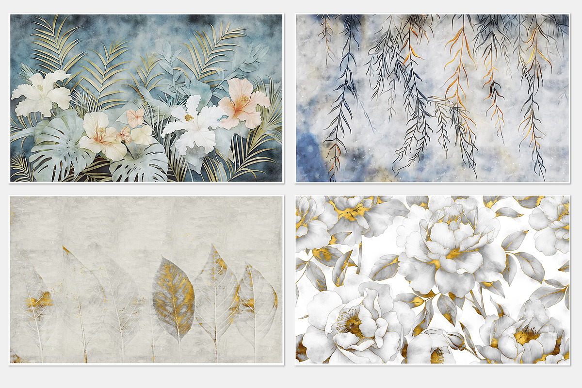 Abstract watercolor wallpaper, a Wallpaper Graphic by DamonYang's shop (Photo 4 of 7)