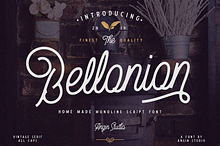 Bellonion Script ( font duo )