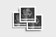 High Quality Square Flyer Mockup, an Advertising Mockup by AndikaGraphic (Thumbnail 2 of 7)