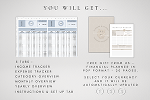 Income & Expense Excel Template