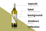 All-In-One Wine Bottle Mockup, an Advertising Mockup by wowproduction (Thumbnail 4 of 6)