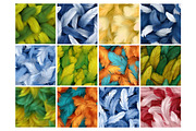 Feather Seamless Pattern, a Pattern Graphic by Forhadx5 (Thumbnail 5 of 6)