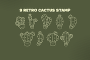 Mega Pack: Retro Plant Stamp, a Brush Add-On by Pixel Picasso Studio (Thumbnail 6 of 13)