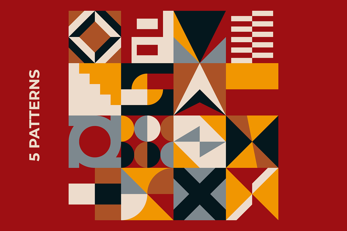 Art Geometry Kit Shapes, an Object Graphic by Neo Geo (Photo 4 of 5)