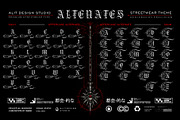 Dread Gothic Typeface, a Blackletter Font by alit design (Thumbnail 9 of 22)