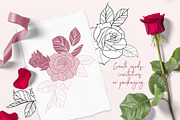 Procreate Roses Stamps, a Brush Add-On by RadekBroz (Thumbnail 4 of 11)