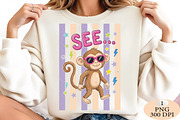 See... Monkey Summer PNG, an Illustration by Daily.Designs (Thumbnail 2 of 6)