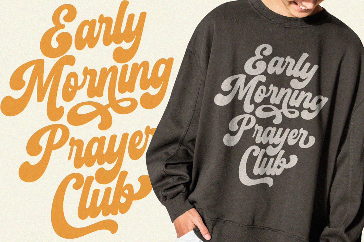 Retro Harmony Font, a Script Font by HansCo Studio (Photo 7 of 11)