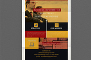 Corporate Flyer Design Template, a Flyer Template by felicidads (Thumbnail 3 of 3)