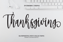 Thanksgiving | Script Font