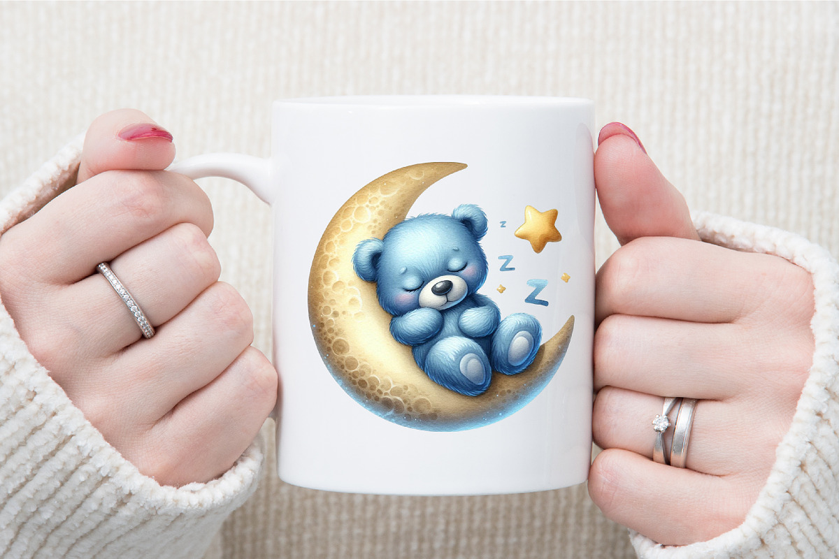 Cute Teddy Bear Baby Shower Clipart, an Illustration by Sublimation Artist (Photo 5 of 6)