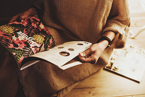 the magazine in your hands