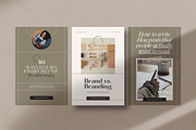 CANVA Aesthetic Pinterest Templates, a Social Media Template by AndrewPixel (Thumbnail 7 of 10)