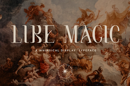 Like Magic | Whimsical Display Serif, a Font by Like Magic Studio