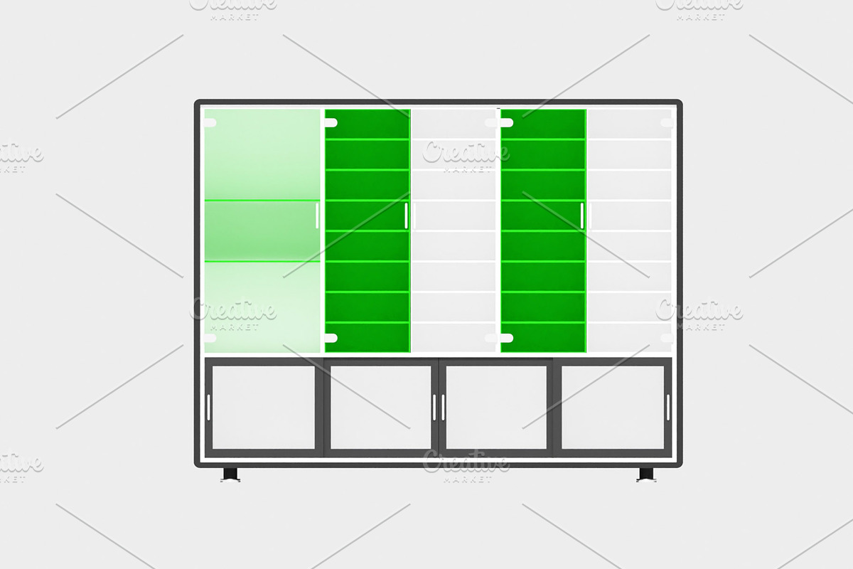 Cabinet Furniture 3D Model, a Furniture 3D Model by mrfauzi (Photo 2 of 13)